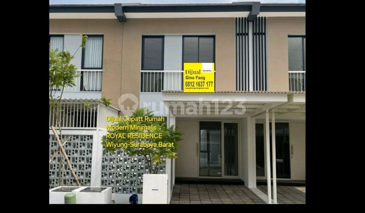 Dijual Cepat Rumah Minimalis Modern Royal Residence Surabaya Dijual Cepat Rumah Minimalis Modern Royal Residence Surabaya