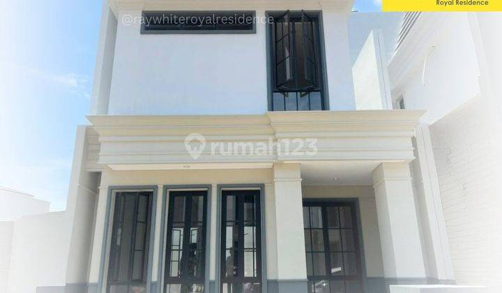 Rumah Baru Gress 3 Lantai The White House Dian Istana Surabaya Barat  1