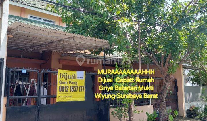 Rumah Griya Babatan Mukti Wiyung Surabaya Barat  1