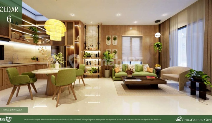 Good Ambience! Rumah The Forestine Citra Garden City Jakarta Barat