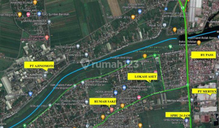 Tanah Pusat Kota Mojokerto Selangkah Tol Sumo Komersial Industri 2