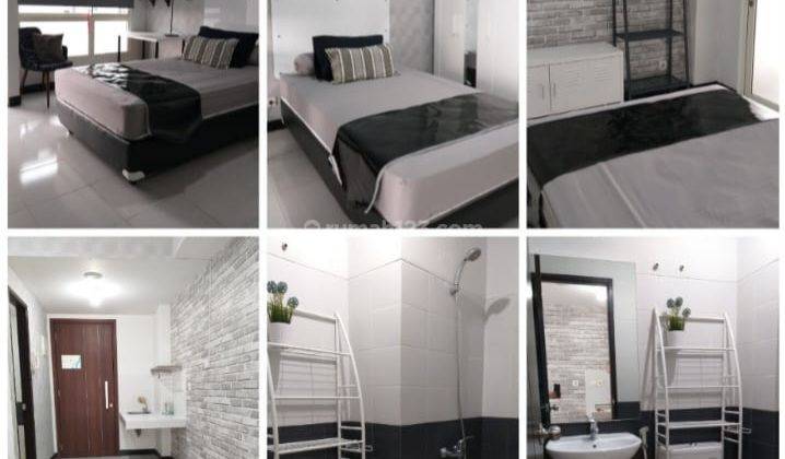 Apartemen Scientia Studio Full Furnish view Swimming Pool Murah 1