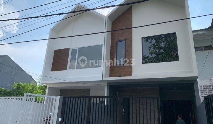 Rumah Baru Shm - Sertifikat Hak Milik Di Rumah Di Kavling Dki - Meruya Utara Jakarta Barat, Kav Dki Unfurnished 1