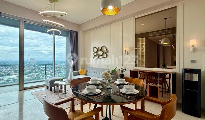 FOR RENT!!! LUXURY 3BR APARTMENT (FULLY FURNISHED) IN SAUMATA SUITES (FULLY FURNISHED) ALAM SUTERA AREA