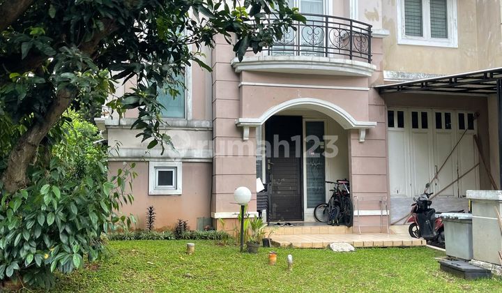 FOR SALE BERYL CLUSTER HOUSE HOEK POSITION IN GADING SERPONG