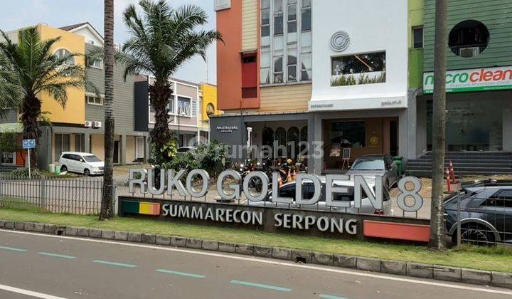 Ruko 2 Lantai, Hadap Jalan Raya, Gading Serpong