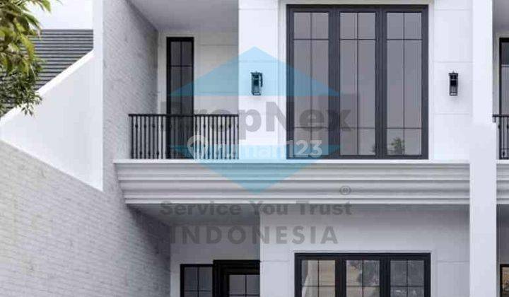 Gress High Quality Rumah American Style Fasilitas Lengkap di Manyar Jaya Surabaya Timur 2