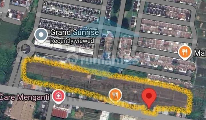 Tanah Komersial Nol Jalan Raya Bringkang Gresik