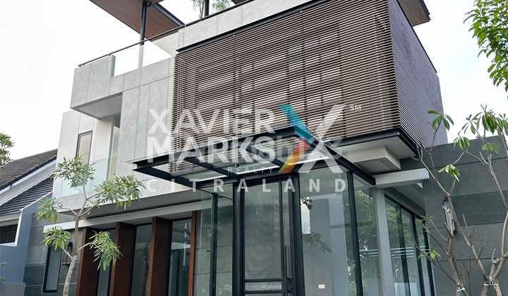 Rumah Citraland Alam Hijau New Minimlis Modern Bangunan 3 Lantai