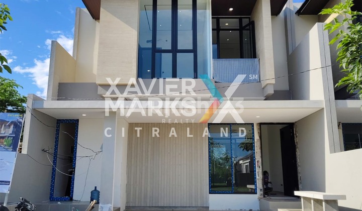 Rumah Citraland Woodland Ciamik Model Minimalis Row Jalan Lebar