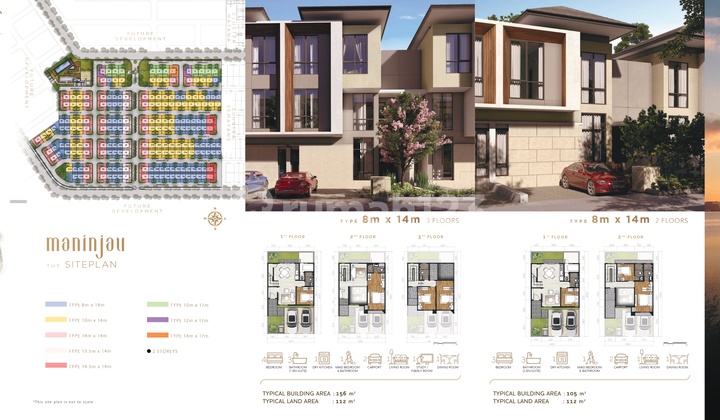 Dijual Cluster Maninjau Asya Type 10