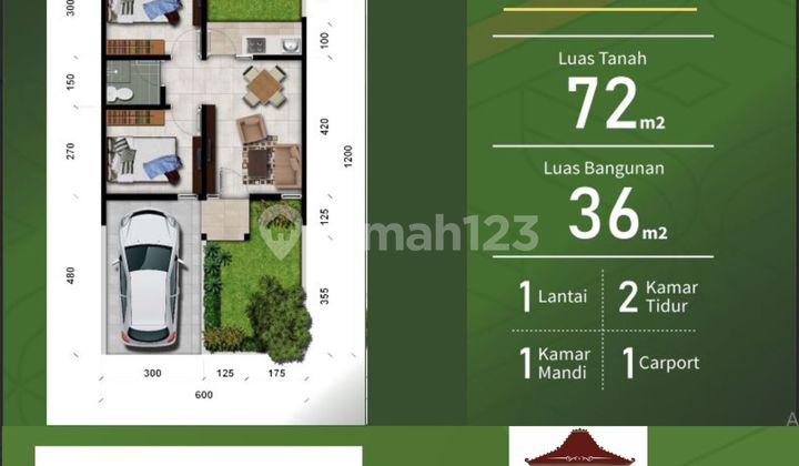 Dijual Rumah Baru Tipe Danica Orc Vlg Bekasi 2