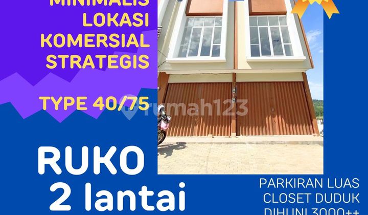 For Sale: 2-Story Shop House Type 40 75, Strategic Commercial Location. 2