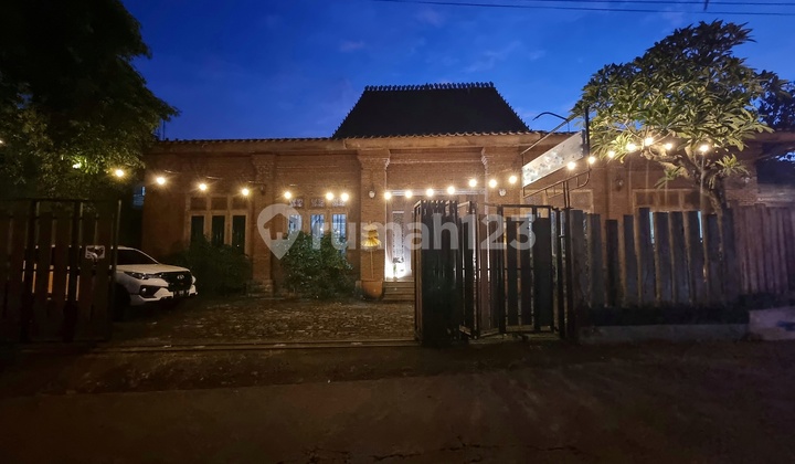 Rumah Joglo Megah Etnik Klasik Estetik Langka Jatibening Bekasi 2