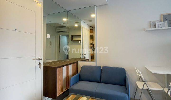 Apartemen Madison Central Park 1 BR Furnished Bagus, Murah, Harga Nego, Sky Garden Floor 2