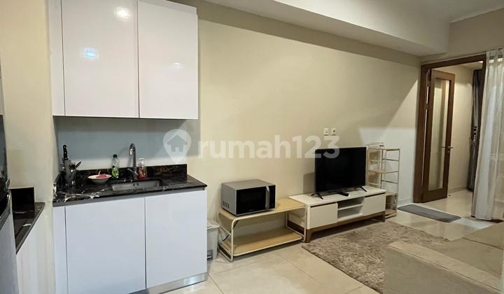 Murah Taman Anggrek Residence 1 Br + 1 Furnished, Tower Azalea, Sertifikat, Nego
