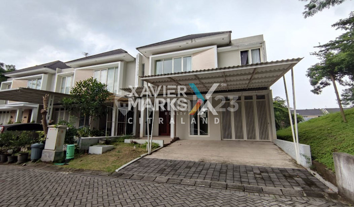 tampak depan rumah minimalis citraland, cluster buona