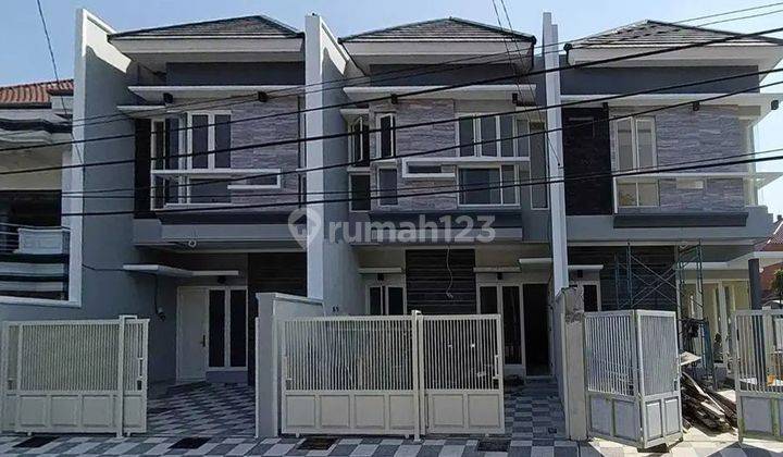 Rumah B Gress Minimalis 2 Lantai Tengah Kota Dgn Lebar 6 + Row 3 Mobil, Strategis Dekat Dgn Ubaya  2