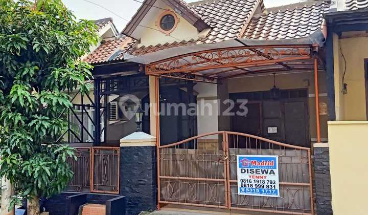 Disewakan Rumah Siap Huni di Regency Melati Mas, Serpong (Yk)