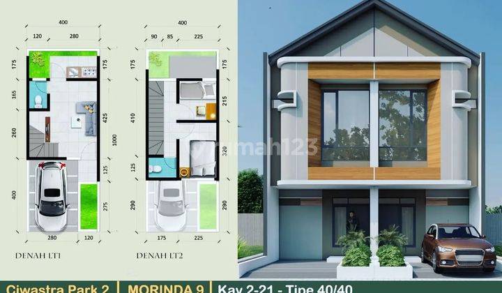 Rumah Minimalis Merakyat Sayap Margahayu Ciwastra Kota Bandung 3