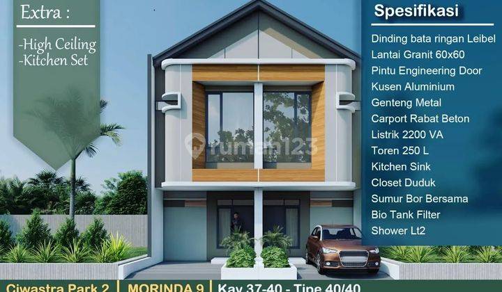 Rumah Minimalis Merakyat Sayap Margahayu Ciwastra Kota Bandung 4