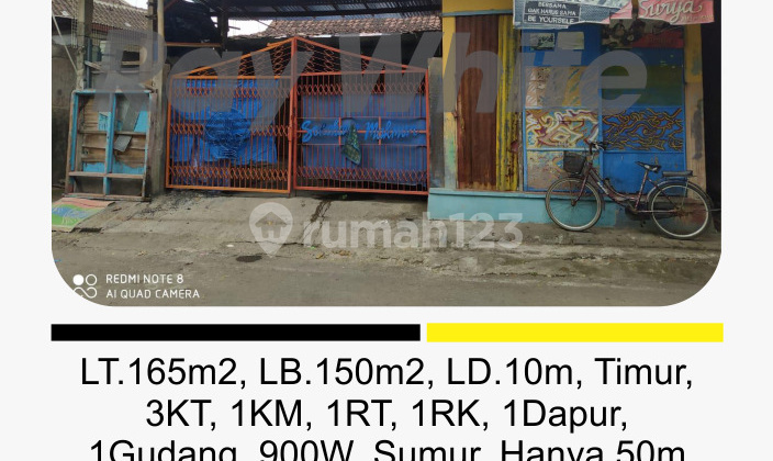 For Sale House on Jl. Kunir-Solo Baru