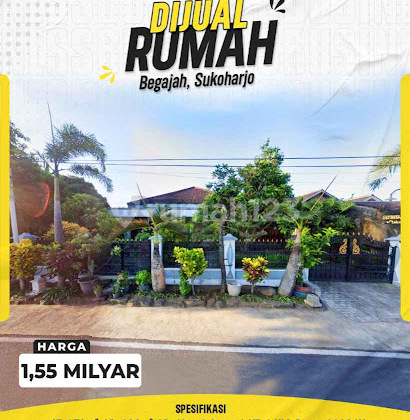 Investasi Terbaik! Rumah Luas Siap Huni di Begajah, Sukoharjo