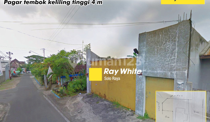 Di Jual Tanah di Pucangsawit, Jebres