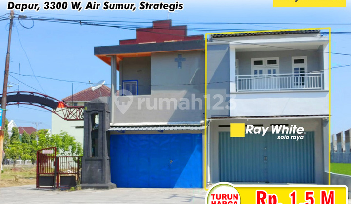 Di Jual Ruko di Jl. Raya Djolopo, Solo Baru Di Jual Ruko di Jl. Raya Djolopo, Solo Baru