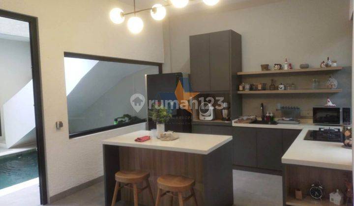 Murahh Rumah Modern 2 Lantai Ada Swimming Pool Regency Melati Mas Serpong  1