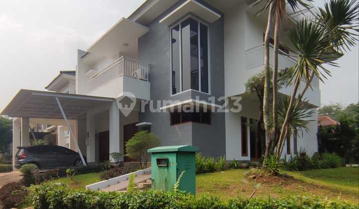 Dijual Rumah MEWAH Hook 2 Lantai di Cluster Premium Delatinos BSD City 