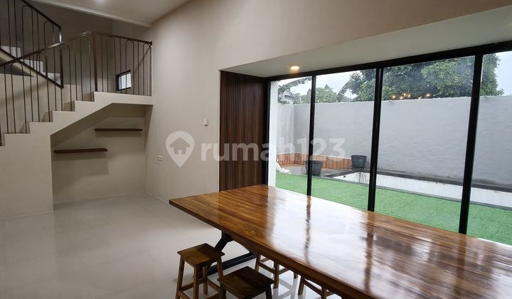 Rumah Cakepp 2 Lantai Konsep Villa di Ciputat Serua Dekat Bsd 2