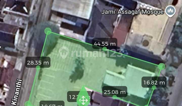 Prime Strategic Land on Kapten Mulyadi Street, Pasar Kliwon, Solo, City Center and in a Commercial Area.