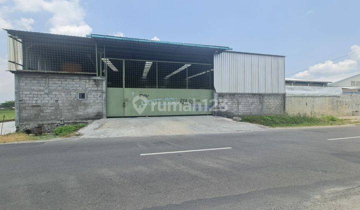 Gudang strategis zona kuning pinggir jalan raya solo sukoharjo 1