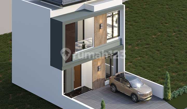 Rumah Minimalis 2 Lantai Pesan Bangun di Klodran Colomadu Solo 2