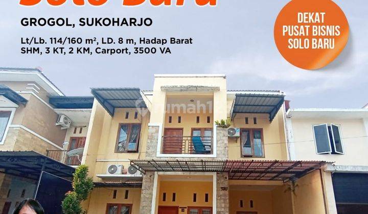 Rumah Cluster 2lantai call 0813-2912-9880 Solobaru 1