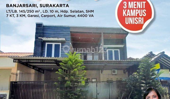 Rumah 2lantai di Banyuagung Banjarsari Solo 1