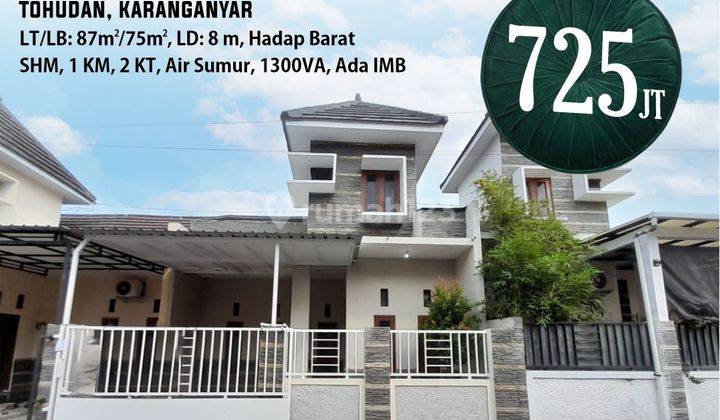 Rumah Cluster Dijual Solo Di Tohudan Colomadu Karanganyar 2