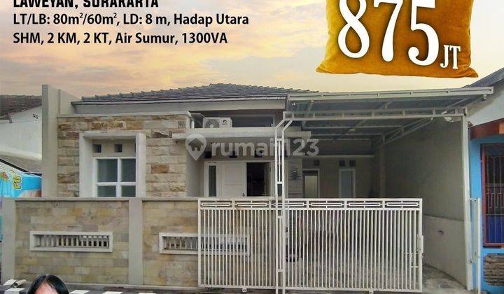 Rumah bagus call 0813-2912-9880 di kerten laweyan Solo  1