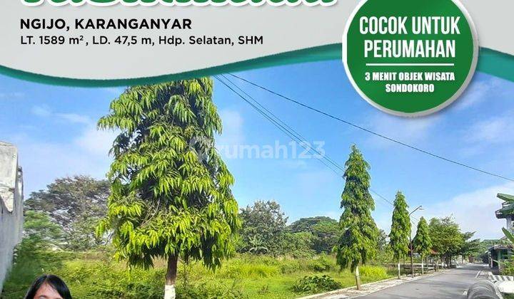 Tanah murah di  gijo Tasikmadu karanganyar 1