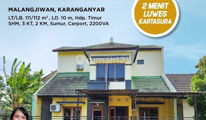 Rumah cluster Colomadu Karanganyar 1