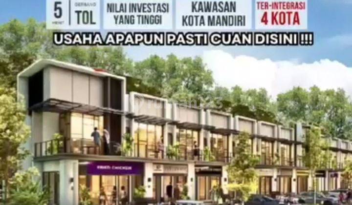 Ruko 2 lantai lokasi strategis 1
