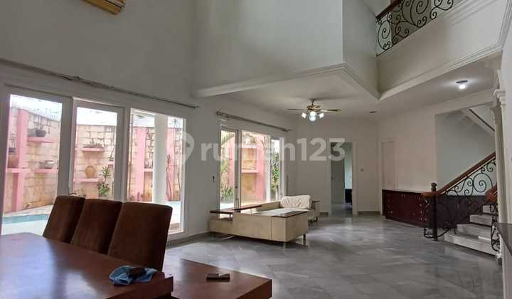 Dijual Cepat Rumah Bagus Kemang 2 Lantai Full Furnish
