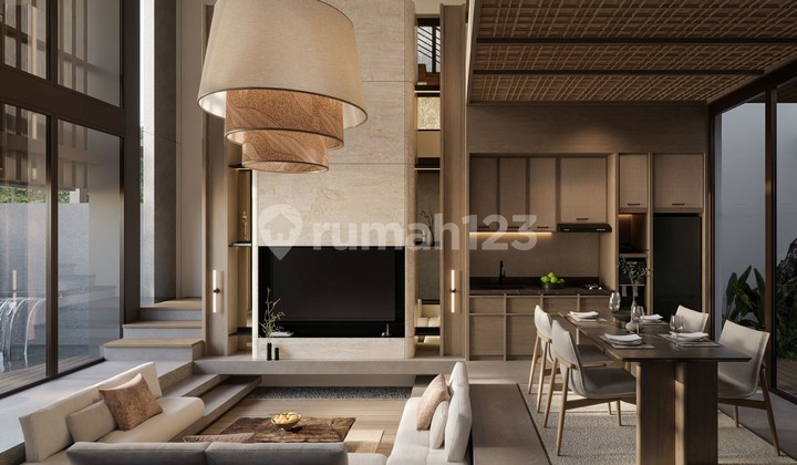 Modern and luxurious house, new, 2 bedrooms in Seminyak, Badung, Bali 2