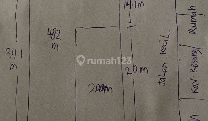 Tanah Dijual Dalam Komplek Dekat Mall Cinere, Jakarta Selatan 2