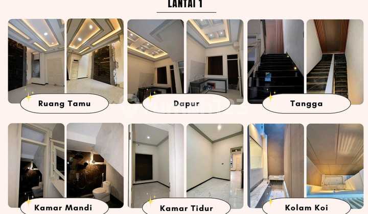 Rumah Bangunan 2 Lantai Mewah Baru Gress di Jalan Manukan Indah Surabaya 2