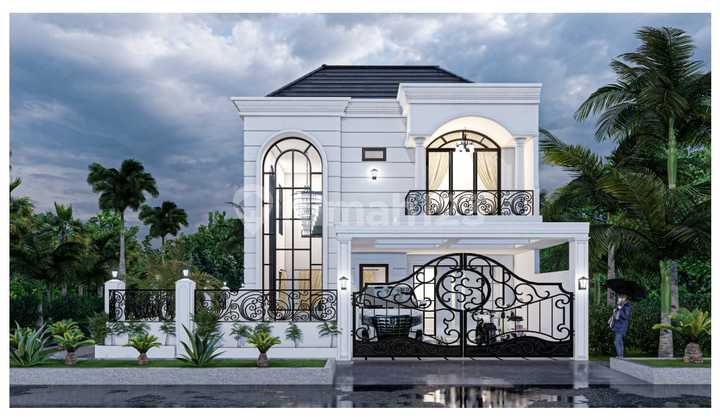 Rumah Mewah Clasic Modern di Perumahan Cakra