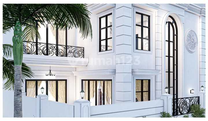 Rumah Mewah Clasic Modern di Perumahan Cakra 2