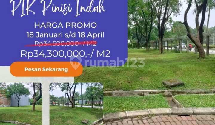 Dijual Tanah Kavling PIK 