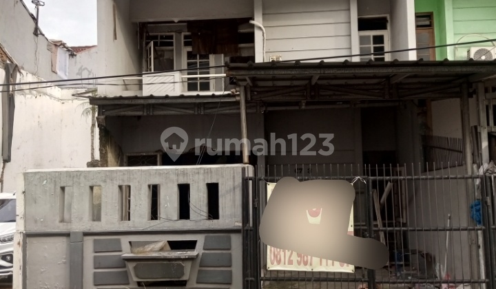 Rumah Murah 2 Lantai,Hitung Tanah, Taman Kencana, Ls 6X15, Hdp Sltn, Hrg 1,3 M